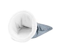 Giwnhvx New Cat Sleeping Bag - Soft Plush Large Cat Sack, 360° Wrap Comfortable Pet Snuggle Sack for Indoor Cats (Blue)