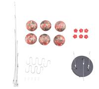 Giwnhvx New Wind Chime Bird Feeder Garden Decor Outdoor, Bird Feeder with Hanging and Window Connection