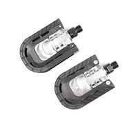 Giwnhvx Non-Slip Pedals for Bicycle Bike Pedals Aluminum Alloy Folding Bicycle Wide Cycling Platform Pedals Bike Accessories