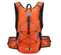 Giwnhvx Outdoor Hydration Backpack for Outdoor Sport Hiking Camping Climbing Mountaineering Rucksack Travel Daypack Orange