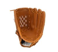 Giwnhvx Outdoor Sports Left Hand Training Practice Softball Baseball Gloves Pitcher Hand Players Pocket Glove 11.5Inch Brown