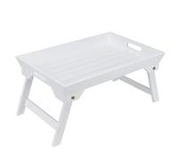 Giwnhvx Outdoor,Wooden Lazy Dormitory Bed Laptop Small Table,Tray Camping Picnic Portable Thickened Desk Easy Install Easy to Use White