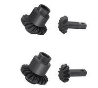 Giwnhvx Overdrive Helical Axle Bevel Gear Set for 1/18 RC Crawler Redcat -18 Front Rear Axle Upgrades Part 10T 18T+10T 20T