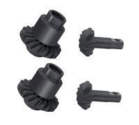 Giwnhvx Overdrive Helical Axle Bevel Gear Set for 1/18 RC Crawler Redcat -18 Front Rear Axle Upgrades Part 10T 18T