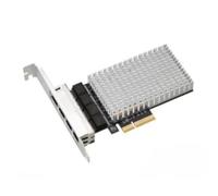 Giwnhvx PCIE 4-Port 2.5G Diskless Network Card, Gigabit Wired Network Port, ESXi Diskless PXE Startup(A)