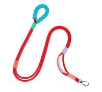 Giwnhvx Pet Traction Rope Multifunctional Adjustable Traction Rope Explosion-Proof Crossbody P Rope Red