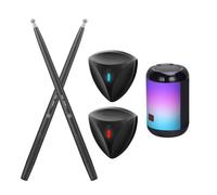 Giwnhvx Portable Electronic Air Drum Somatosensory Drum with Drumstick Electronic Drum Musical Instruments for Kids Beginner Easy to Use -C