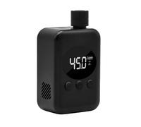 Giwnhvx Portable Mini Electric Air Pump Bicycle Tire Inflator with Valves Suitable for Road Bike and Motorcycle Black