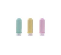 Giwnhvx Portable Silicone Travel Bottles Empty Refillable Packing Lotion Shampoo Container Cream Trip (90ml B)
