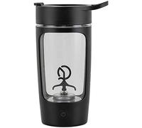 Giwnhvx Protein Powder Mixer Shaker Cup Electric Portable Bottle for Coffee Free with USB Rechargeable 1200Mah,Black