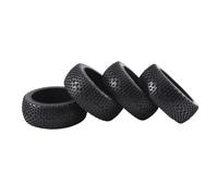 Giwnhvx RC 1:8 Off Road Car Rubber Tires & Plastic Wheel Rims HUB HEX 17 mm 81-801 Replacement Accessories,C