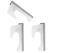 Giwnhvx Reusable Grill Pan Gasket Holder with Triangle Design for Fire Bowl, Fire Bucket, Outdoor Barbecue 1 SET