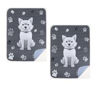 Giwnhvx Reusable Puppy Pads 2 Pack 36inchx41inch Washable PeePads for Dogs Training, Super Absorbent Wee Wee Dog PeePads