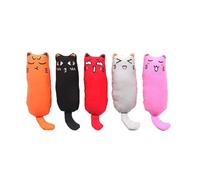 Giwnhvx Rustle Sound Catnip Toy Cats Products for Cute Cat Toys for Kitten Teeth Grinding Cat Plush Thumb Pillow Replacement Parts Accessories