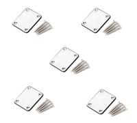 Giwnhvx Silver Electric Guitar Reinforcement Plate Electric Guitar Reinforcement Plate Connection Plate