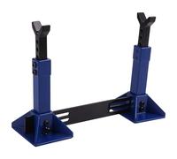 Giwnhvx Simulation Metal Height Adjustable Jack RC Car Holder Stand Decoration for 1/8 1/10 RC Crawler Axial SCX10 TRX4 D90 B
