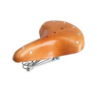 Giwnhvx Soft Retro Bike Seat Made of Cowhide Saddles Retro Bicycle Seat Men Women Bike Saddle Comfort Cycling Bicycle Seat