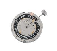 Giwnhvx ST2552 Six-Pin 6 O'Clock Black Calendar Fully Automatic Mechanical Movement 3/6/9 Small Needle Watch Accessories
