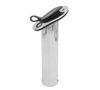 Giwnhvx Stainless Steel Flush Mount Boat Fishing Rod Holder 30 Degree Rod Pod for Marine Boat