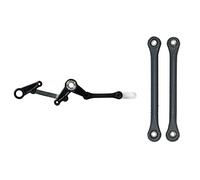 Giwnhvx Steering Group Assembly Clutch Set for XLF X03 X04 X-03 X-04 1/10 & Steering Link Rod for XLF X03 X04 X-03 X-04 1/10