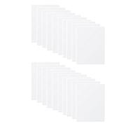 Giwnhvx Sublimation Blanks Products for 8X10 Picture Frame, 20Pcs Double-Sided Sublimation Blank Aluminum for DIY Photos Easy to Use White