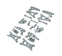 Giwnhvx Swing Arm Steering Group Cup for 16207 16208 16209 16210 H16 Remote Control Car Replacement Parts Accessories Metal Upgrade Kit,Titanium