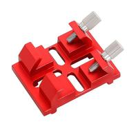 Giwnhvx Telescope Finder Base Dovetail Plate Base Astronomical Telescope Replacement Accessories Dovetail Clamp Camera Adapter Red