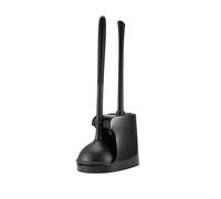 Giwnhvx Toilet Plunger and Brush 2-In-1 Toilet Bowl Brush Plunger Set with Holder for Bathroom Cleaning Tools Combo with Stand B