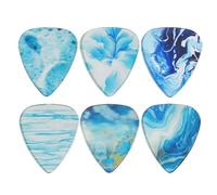 Giwnhvx Transparent Picks, Guitar Picks, Folk Guitar, Personalized Color Transparent Picks A