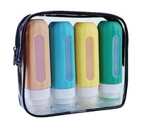 Giwnhvx Travel Bottles for Toiletries, Travel Size Containers, Leak Proof Refillable Travel Replacement Parts Accessories for Shampoo Conditioner