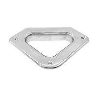Giwnhvx Triangular Ship Fairlead,Stainless Steel Ship Mooring Hole High Strength Hawse Fairlead Boat Hardware Assembly Parts