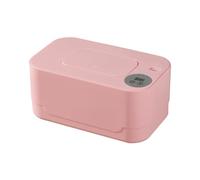 Giwnhvx USB Baby Wipe Warmer Reusable Thermostat Prevent Dry Portable Baby Wipes Dispenser Warmer for Home Baby Nursery Pink