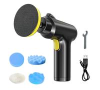 Giwnhvx USB Car Sander Wireless Waxing Machine Car Beauty Polishing Machine Car Paint Scratch Repair Machine Lab Car Buffer Kit