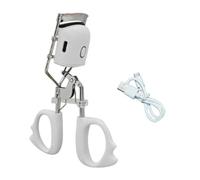 Giwnhvx USB Charging Model Electric Eyelash Curler Fast Heating Portable Eye Lash Perm Lasting Curling Thermal Eyelash Clip A