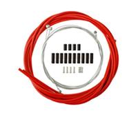 Giwnhvx Wire for Bicycle Bike Shifters Derailleur Brake Cables Cable Tube 4mm/5mm Road Bike Shifter Brake Cable Line Pipe Red