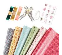 Giwnhvx Wrapping Paper Sheets,Birthday Wrapping Paper Included 6 Pcs Gift Wrap Papers,Ribbon Present