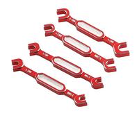 Giwnhvx Wrench Adjustment Push Rod Wrench Turnbuckle Nut Ball End Joint Remover Tool for RC Car Replacement Accessories 3/3.2/3.5/3.7/4/5/5.5/6mm-Red