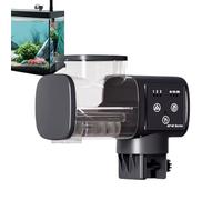 Giwnuq Fish Food Feeder - Smart Precise Feeding Dispenser,Automatic Feeder for Aquarium | for Vacation Weekend Day Traveling Pond Turtle Pellet