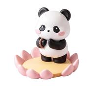 Giwnuq Panda Phone Holder Resin Animal Table Decoration Figures