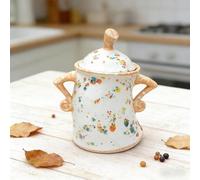 Giwoatln Storage Jars With Attitude - 5.9in Funny Resin Hands On Hips Canister With Attitude, Teapot WithAttitude, Food Storage Containers Cookie Jar For Home Apartment Kitchen