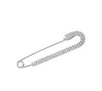 Gixaxak 1 Pcs Fashion Pearl Brooch Sweater Shawl Clip Faux Pearl Brooches Waist Pants Extender Safety Pins Pearl Rhinestones Sparkle Pin Styling Brooch Pins Shawl Clips Pearl Rhinestones Pin, Brass