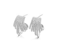 Gixaxak Cut Simulated Diamond Cubic Zirconia Stud Earrings Clear Cubic Zirconia Stud Earring 925 Sterling Silver Stud Earrings for Women Stud Earrings CZ Cubic Zirconia Earrings