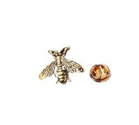 Gixaxak Honey Bee Brooch Bee Brooch Honey Bee Pin Vintage Insect Pin for Women Men Honey Bee Brooch Pins for Women Insect Theme Bee Brooches Fashion Gift for, Metal
