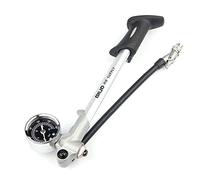 GIYO MTB Motorcycle High Pressure Shock Pump 300 PSI/20 Bar for Fork & Rear Suspension Larger Size Version with Lever Lock No Air Loss