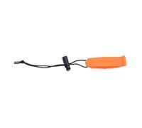 GIYXHU 2PCS Diving Whistle Emergency Rope Length Compact Size Hiking Floating For Sports Match(Orange)