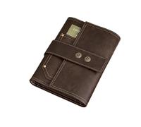 GIYXHU 3pcs Retro A6 Three-Fold Loose-Leaf Notebook for Writing