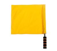 GIYXHU 5pcs Soccer Referee Flag Eye-catching Lightweight Linesman Flags Fair Play Sponge Handle Competition Signal for Sports Match(Red)
