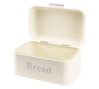 GIYXHU Bread Box Cupboard Iron Snack Desktop Finishing Dust-Proof Storage Bin Keeper Food Kitchen Shelf for Bread