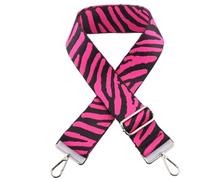 GIYXHU Canvas Wide Shoulder Straps 2pcs 5CM Wide Diy Single Shoulder Crossbody Strap Adjustable Strap Bag Strap Striped All-In-One Bag Strap(Bright silver,Mix color 07)