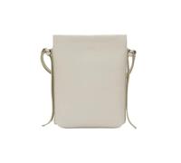 GIYXHU Leather One Shoulder Small Square Bags Wild Solid Color Simple Casual Ladies Bag Crossbody Phone(WHITE)